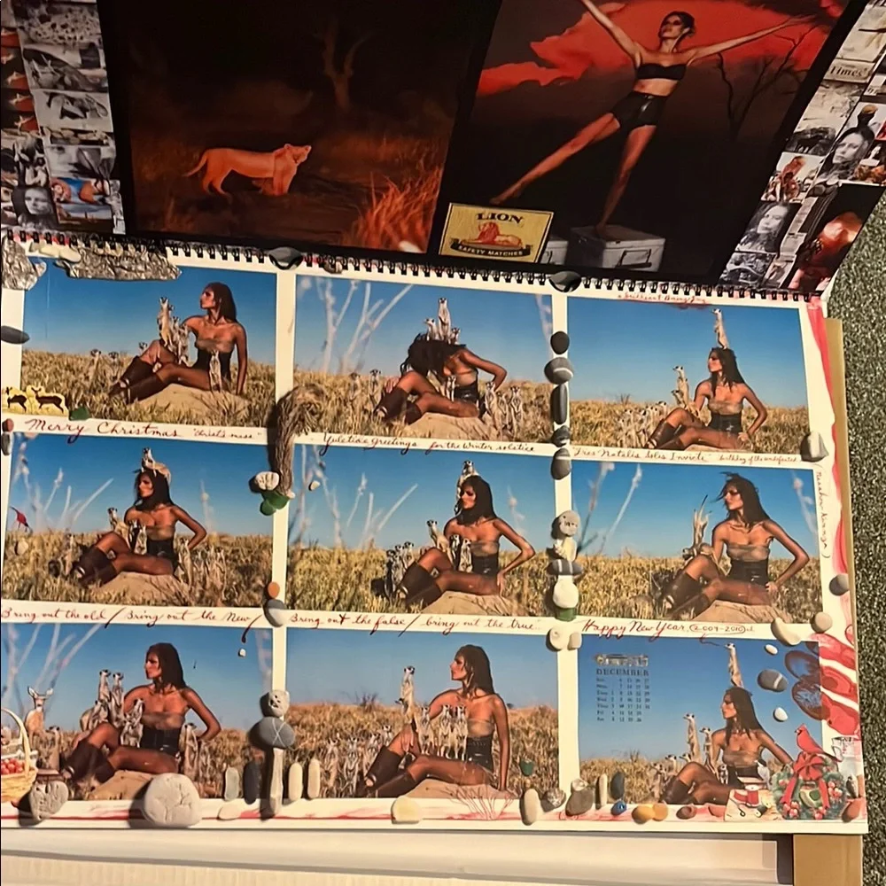Pirelli 2009 Calendar with Elephant